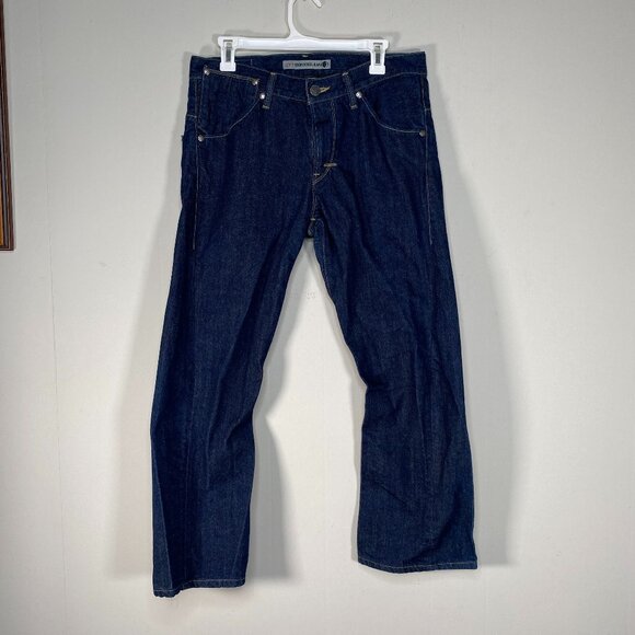 Levi's Engineered Jeans Men's 34 Button Fly Blue The Leg Twist Original 1999 VTG